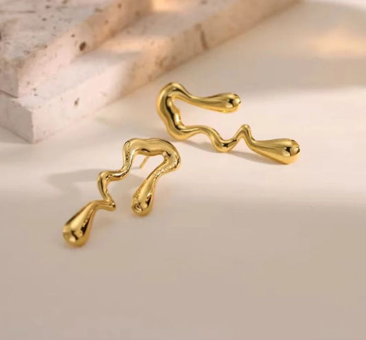 Molten Drop Earrings