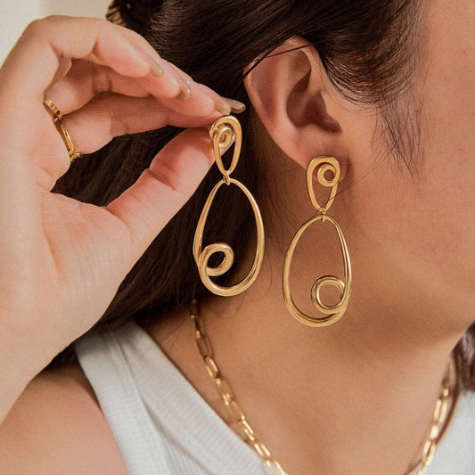 Orbit Drop Earrings