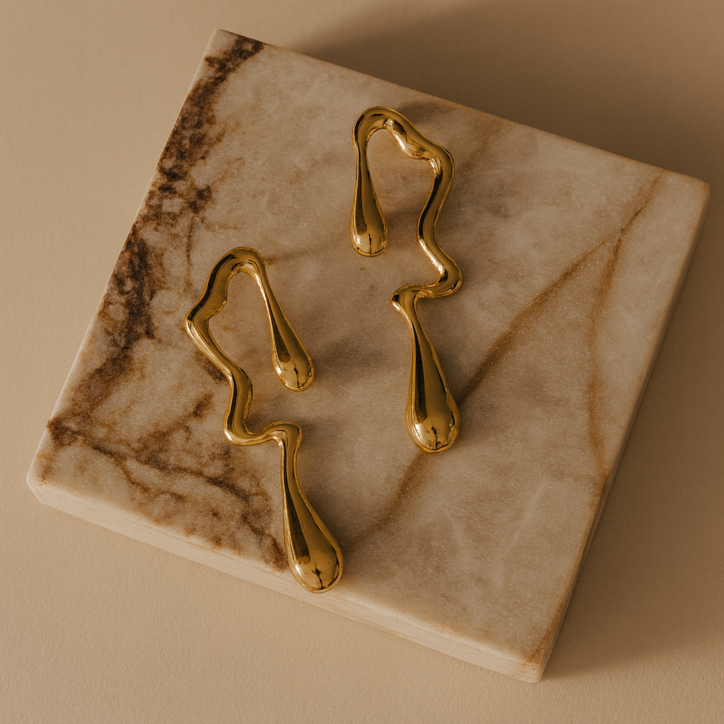 Molten Drop Earrings