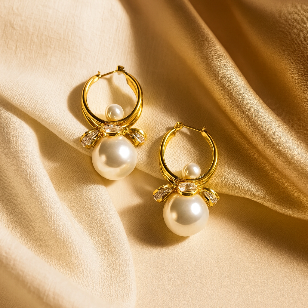 Flora Pearl (3-in-1) Earrings