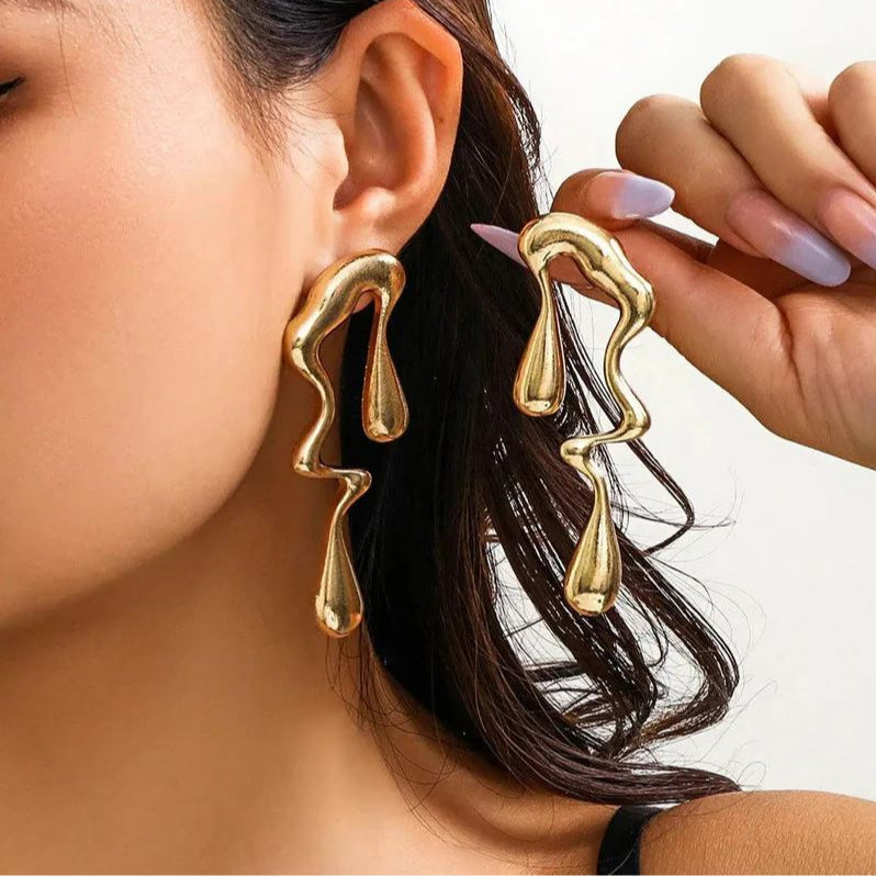 Molten Drop Earrings