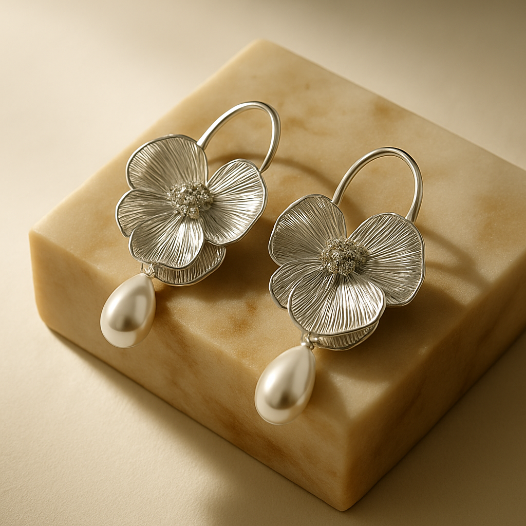 Pearl Drop Earrings