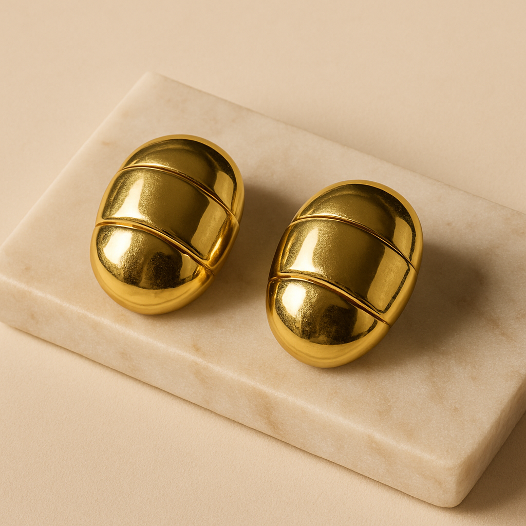 Sunset Dome Earrings