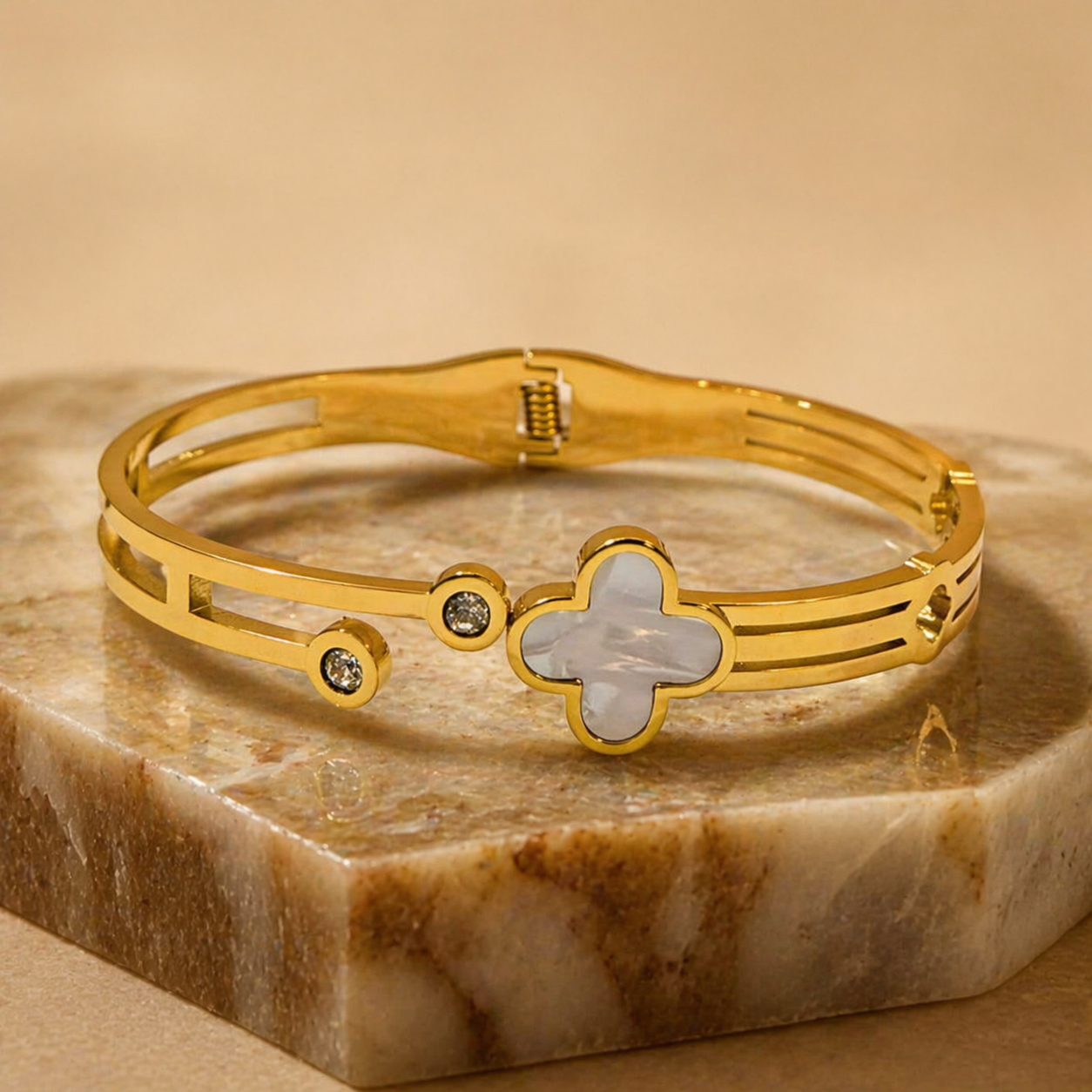 Clover Charm Bracelet