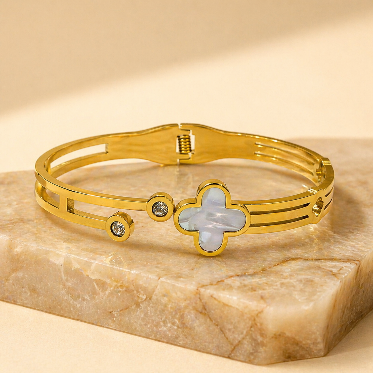 Clover Charm Bracelet