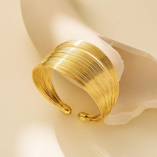 Layered Gold Cuff