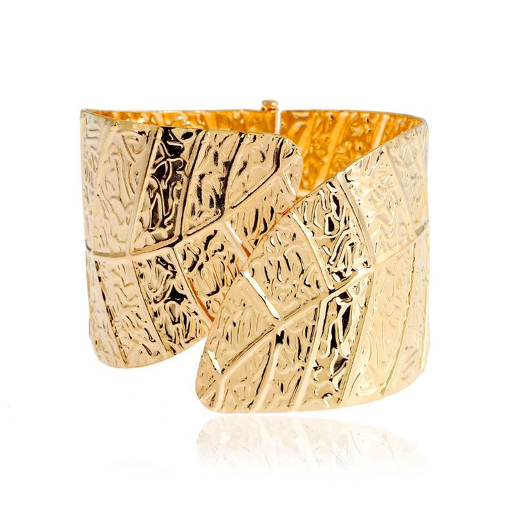 Textured Gold Cuff