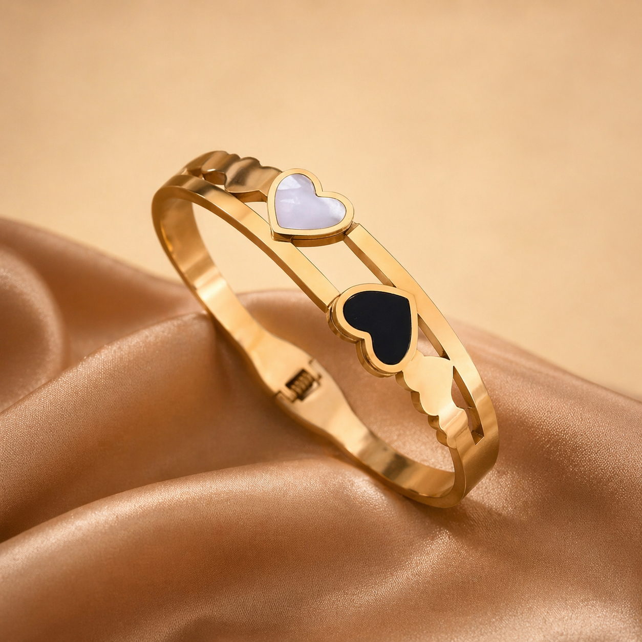 Twin Heart Bracelet