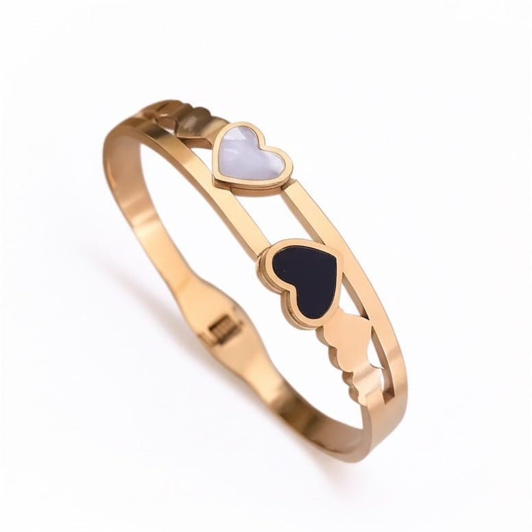 Twin Heart Bracelet