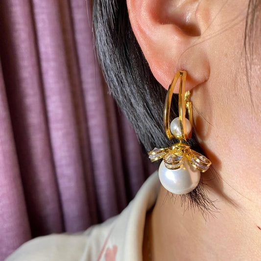 Flora Pearl (3-in-1) Earrings