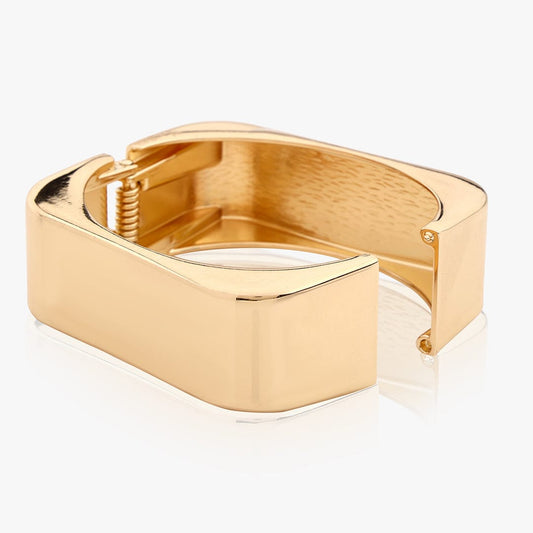 Gold Edge Cuff Bracelet