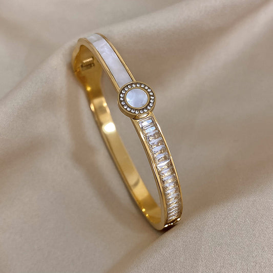 Ivory Pearl Tennis Bracelet