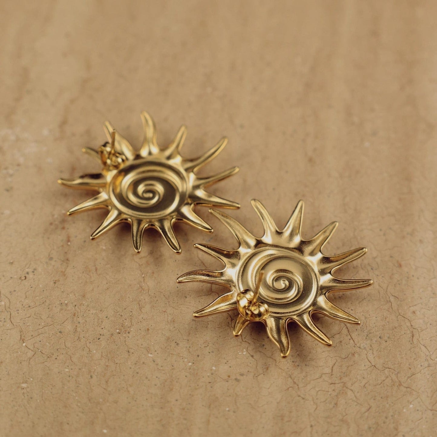 Sunburst Stud Earrings