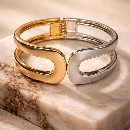 Two-Tone Sculpt Cuff