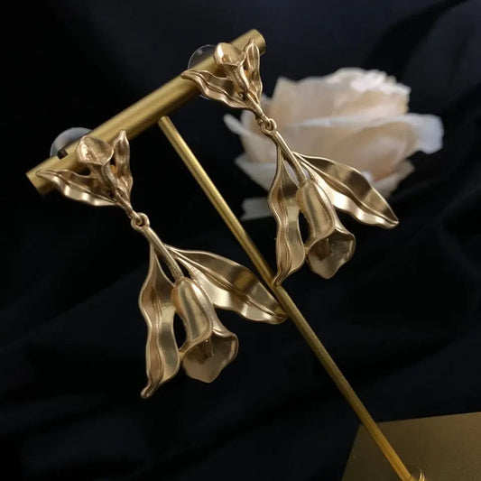 Vintage Leaf Earrings